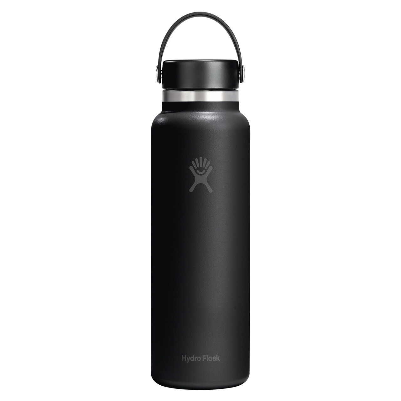 Sticla termos, inox, 1,18L, "Wide Mouth", Black - Hydro Flask - imagine 4